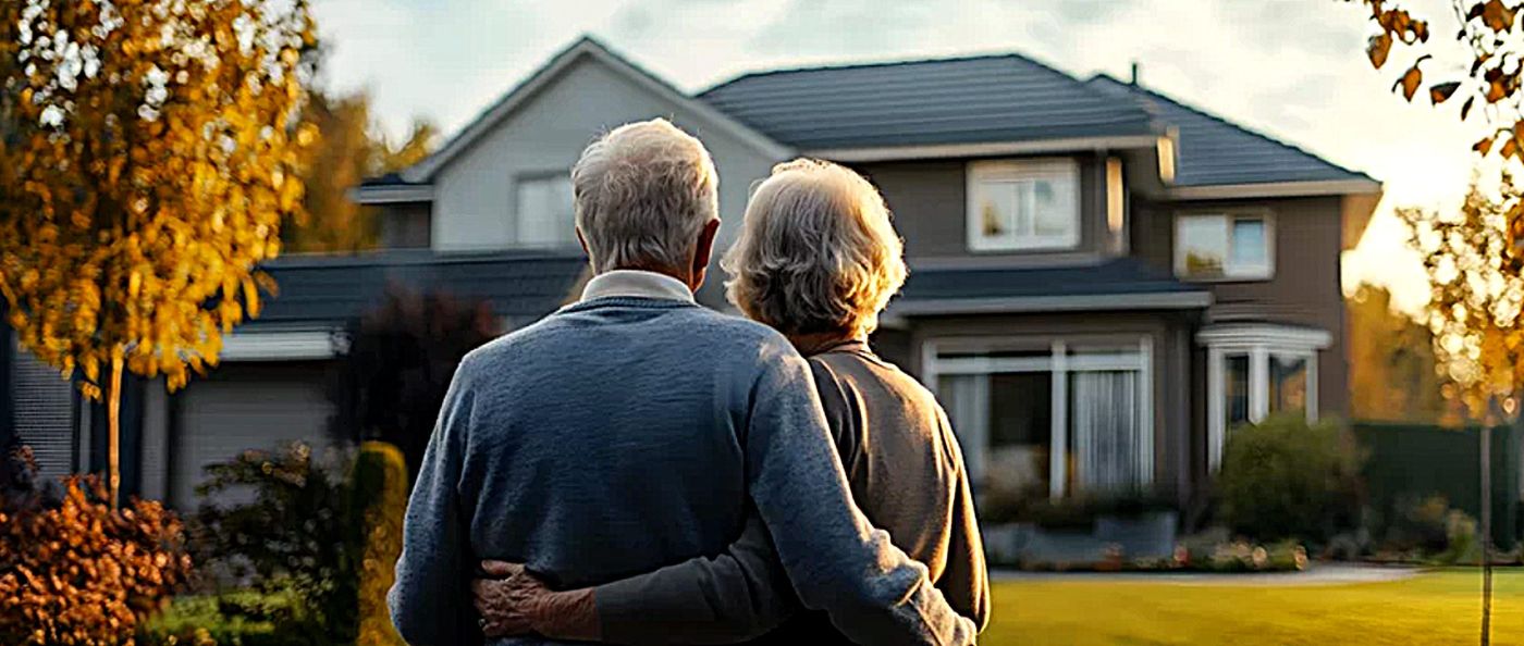Las Vegas couple admiring the long-term equity they built in their home